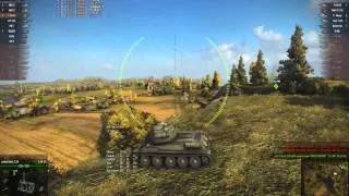 World of Tanks T-34-85 - воин, 7 фрагов