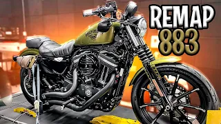 RESULTADO REMAP - harley davidson 883