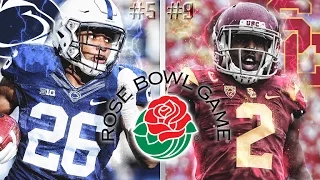 #5 Penn State vs #9 USC | 2017 Rose Bowl  | NCAA Football Simulation