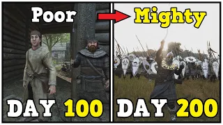 I Have 100 Days To Go From The Weakest Lord To The Mightiest Kingdom In All Of Bannerlord!