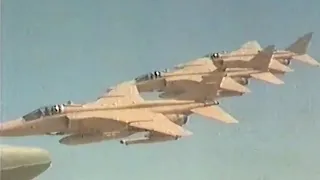 British RAF Jaguar Gulf War 1991.
