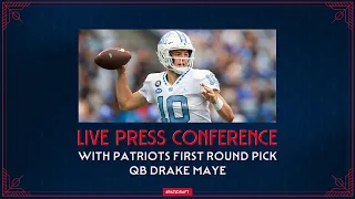 LIVE: Drake Maye Press Conference