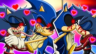 SONICA.EXE LOVES SONIC.EXE!! - [Sonic Comic Dub Compilation]