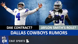 Dallas Cowboys Rumors: Dak Prescott Contract? Jaylon Smith’s Role? Trevon Diggs Starting At CB?