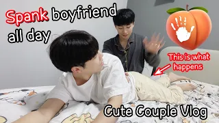 When I Spank My Boyfriend All Day🍑 Cute VLOG About Our Life💘 October 2023[Gay Couple Lucas&Kibo BL]