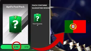 FREE 96/97 OVR?! NEW SECRET APRIL FOOLS 10 COINS PACKS IN FC MOBILE 24!