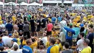 EURO-2012. Sweden fans in Kiev. Part two