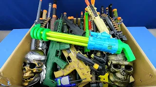 Пиратское сокровище! Ящик с игрушечным оружием и патроны Orbeez Gatling Gun и винтовки