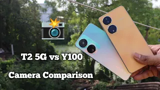 Vivo T2 5G vs Vivo Y100 Camera Comparison 📸