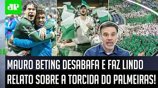"SAIU DA ALMA! O que a TORCIDA do Palmeiras FEZ contra o Atlético-MG foi..." Mauro Beting DESABAFA!