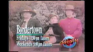 Bordertown on the Family Channel commercial 90s