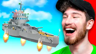 Building THE STRONGEST BOAT in Roblox Build a Boat to Survive!