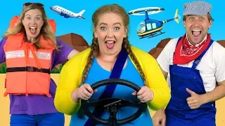 "Alphabet Transport" - ABC Transportation Song for Kids | Learn Vehicles, Phonics and Alphabet ABCs