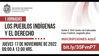 I Jornadas: Los pueblos indígenas y el derecho