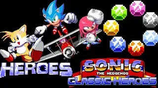 Sonic Classic Heroes Sega Mega Drive