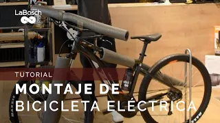 Montar bicicleta eléctrica cuando te llega a casa | LaBosch