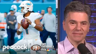 Tyreek Hill: Tua Tagovailoa is more accurate than Patrick Mahomes | Pro Football Talk | NBC Sports