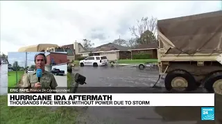 Hurricane Ida's aftermath: No power, scant drinking water • FRANCE 24 English