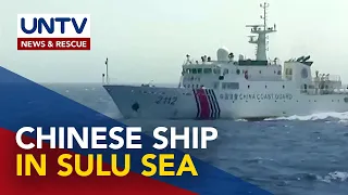 Pagpasok umano ng Chinese vessel sa Sulu Sea, dapat ikaalarma — Solon