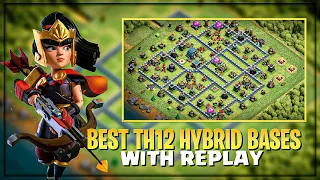 New Best TH12 Base with COPY LINK|Town hall 12 (Th12) Hybrid Base Design - Clash of Clans