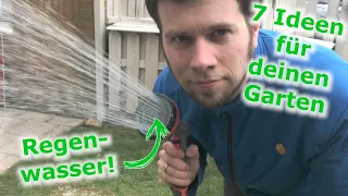 Regenwasser sammeln zur Gartenbewässerung 🌱 Sicher, komfortabel, viel (inkl. Dusch-Fail 😂💦)