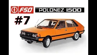 #7. Budowa modelu FSO Poloneza 1500, skala 1:8 - DeAgostini