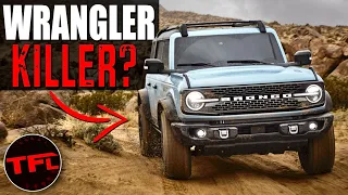 I Get Hands-On With The 2022 Ford Bronco And Compare It DIRECTLY To The Jeep Wrangler!