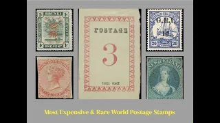 Most Expensive & Rare World Postage Stamps