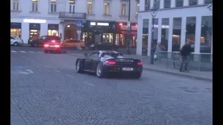 Straight-Piped Porsche Carrera GT SCREAMING through Vienna