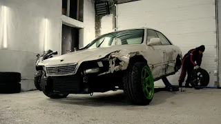 CRAZY WINTER DRIFT ON MY JZX 100 | NEW SUSPENSION | 005