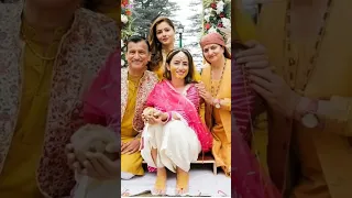 Rubina Dilaik Sister Jyotika Dilaik Wedding Haldi Ceremony ♥️ Jyotika Rajat