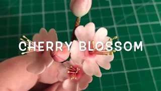 CAKE NATION | How To Make Cherry Blossom Filler Sugar Flowers