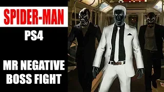 Spider Man PS4 Martin Li boss fight - How to beat Mr Negative on the train