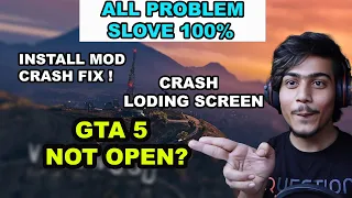 MOD INSTALL THEN GAME CRASH | PROBLEM SOLVED | GTA 5 MODS