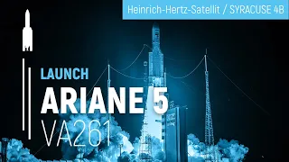 Flight VA261 | Heinrich-Hertz-Satellit & SYRACUSE 4B | Ariane 5 | Arianespace