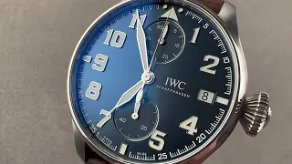 IWC Big Pilot's Watch Monopusher Edition "Le Petit Prince" IW5152-02 IWC Watch Review