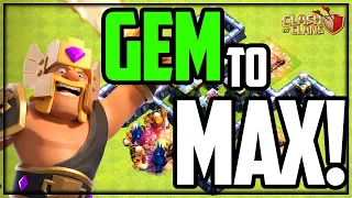 GEM to MAX - Clash of Clans UPDATE!