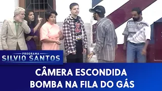 Bomba na Fila do Gás | Câmeras Escondidas (23/05/21)