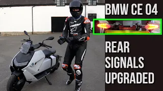 BMW CE04 Scooter - Rear Multifunctional Signals Upgraded