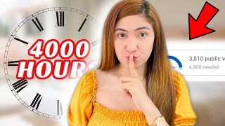5 Watch Time SECRETS to Get 4000 Hours and 1000 Subscribers FASTER (Gawin Mo Na) | Jhocel Recilles