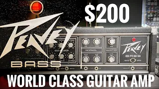 This 200 Bucks Vintage Peavey Head is a World Class Guitar Amp!