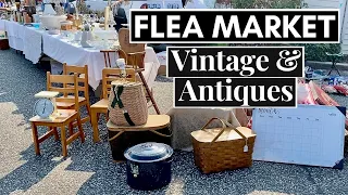 Vintage & Antique Flea Market || +haul || October 2021   YouTube