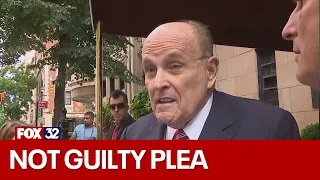 Giuliani pleads not guilty to felony charges, ordered to post $10K bond