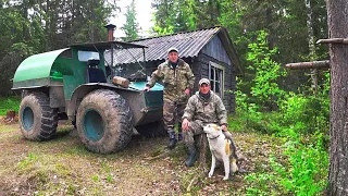 Поездка в лес на 7 дней.Рыбалка.Копчение рыбы.Ночёвка на ближнем кордоне.Часть 3