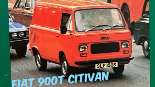 1978 Fiat 900T Citivan brochure review #carbrochures #fiat900T