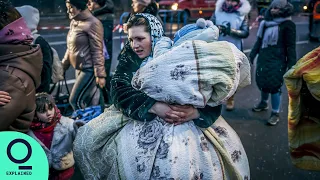 Fleeing Ukraine: Refugees Arrive in Poland