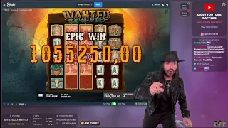 Roshtein | Biggest wins of the week (Wanted Dead or a Wild) + 2 Dead bonuses