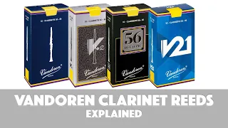 Vandoren Clarinet Reeds | The Full Range Explained