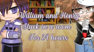 William and Henry stuck in a room for 24 hours||Afton Family + Charlie and Cassidy||please read desc