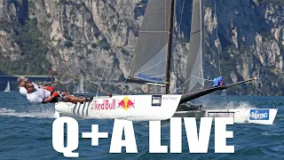 Q+A Live - Catamaran sailing and maintenance problems solved.